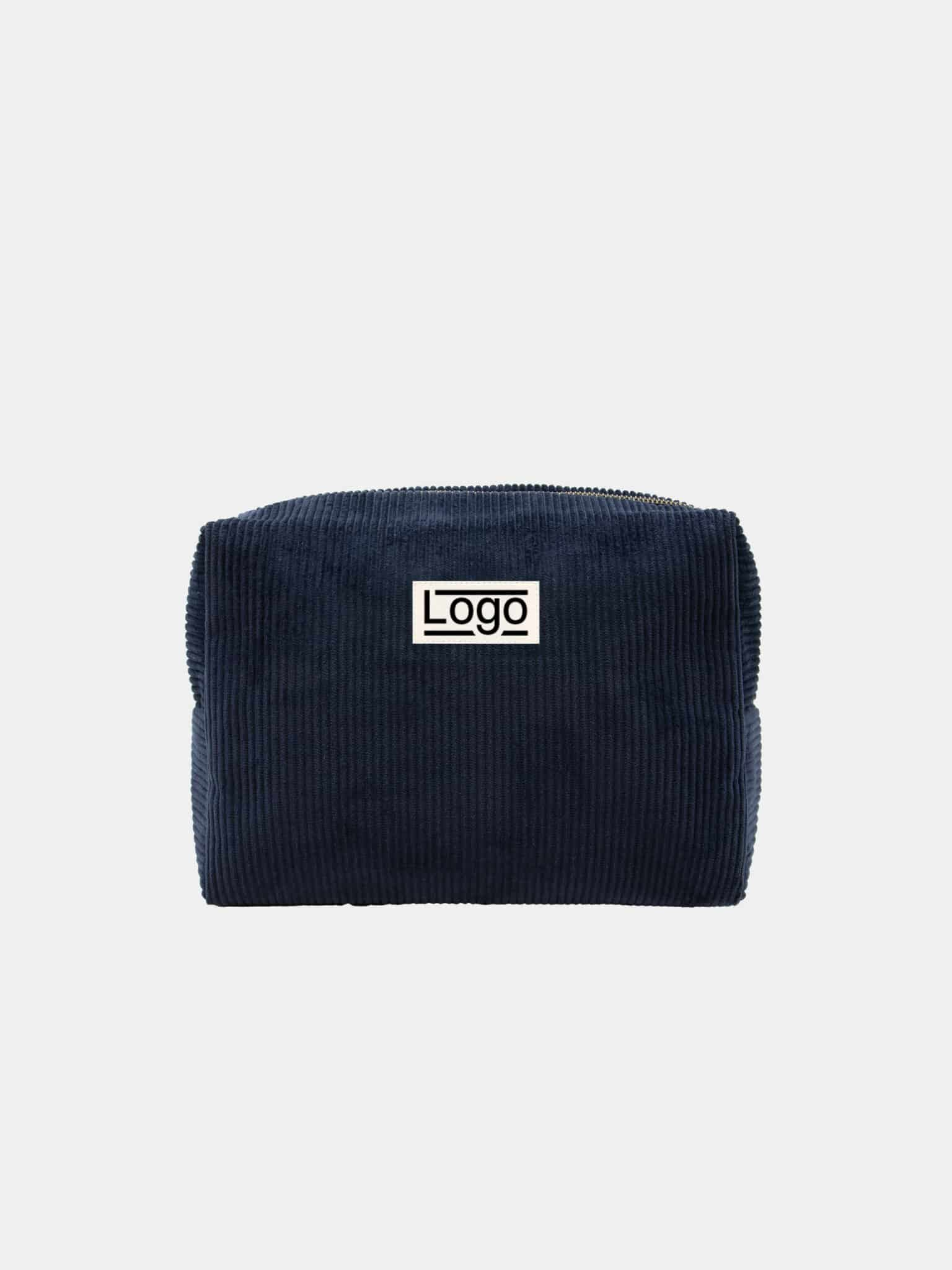 Trousse publicitaire Estelle M en velours Bleu marine